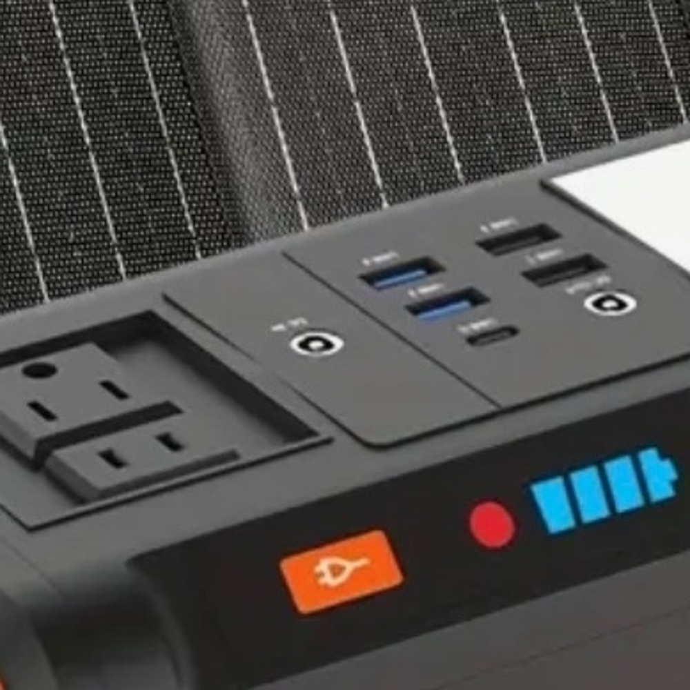 Portable Power Station with Solar Panels - Picture 3 of 6